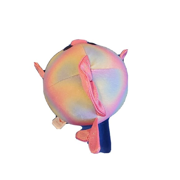 Ty 2014 Beanie Ballz Rainbow Pastel Tie Dye  Fish Retired Approx 5" - Picture 9 of 14
